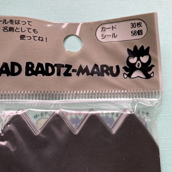 Vintage Sanrio Bad badtz-maru - memo with sticker 1995 - Picture 2 of 5